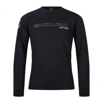 Endura Kids MT500 Burner LS MTB Jersey Black