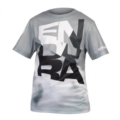 Endura Kids SingleTrack Core SS Tee Dreich Grey
