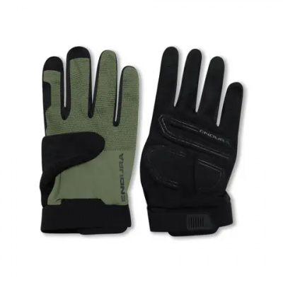 Endura Loop Full Finger MTB Gloves Machair Green