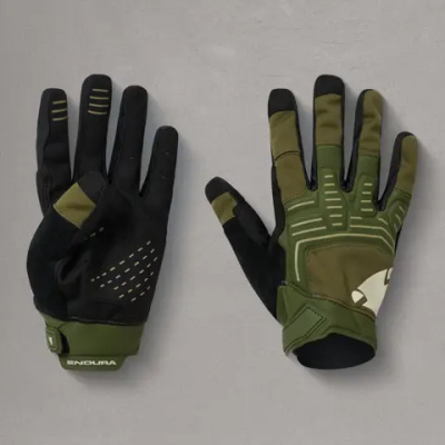 Endura SingleTrack Windproof Glove Moss Green