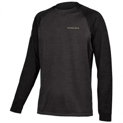 Endura Singletrack LS MTB Jersey Pewter Grey