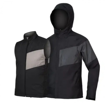 Endura Urban Luminite 3 In 1 Jacket II Black