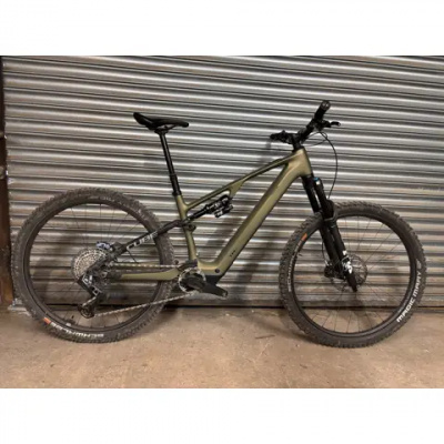 Ex Demo Cube Ams Hybrid One44 C:68X TM 400X Large Electric Bike 2026 Reedgreen/Matrix