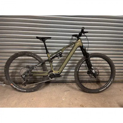 Ex Demo Cube Ams Hybrid One44 C:68X TM 400X Medium Electric Bike 2026 Reedgreen/Matrix