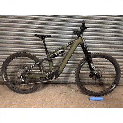 Ex Demo Cube Ams Hybrid One77 C:62 TM 600X Small Electric Bike 2026 Reedgreen/Matrix