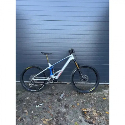 Ex Demo Orbea Wild M-LTD XL Electric Bike 2025 Custom Silver/Blue