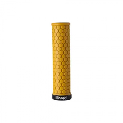 Fabric Honey Lock On Grips 132mmx30mm Dark Yellow