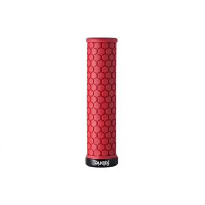 Fabric Honey Lock On Grips 132mmx30mm Red