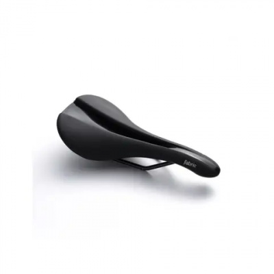 Fabric Scoop Line Sport Shallow Saddle Steel Rail 142mmx282mm Black