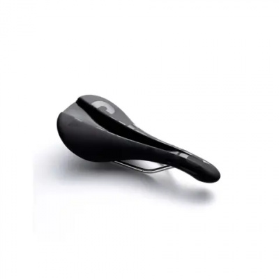 Fabric Scoop Line Team Shallow Saddle Titanium Rail 142mmx282mm Black