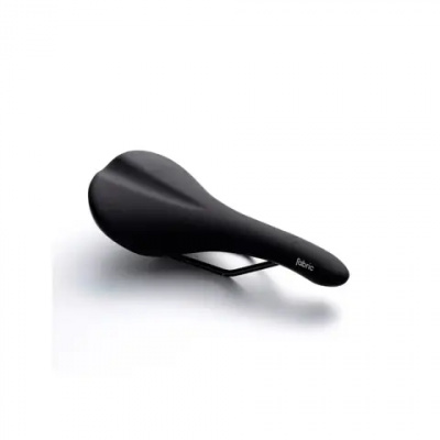 Fabric Scoop Sport Shallow Saddle Steel Rail 142mmx282mm Black