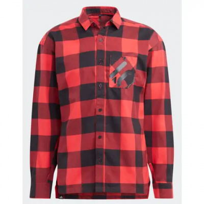 Five Ten Brand of the Brave Flannel LS Shirt Red/Black