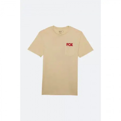 Fox Big F Prem Short Sleeve Tee Shirt Cream