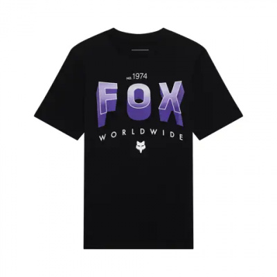 Fox Block Youth Short Sleeve Tee Ultra Black