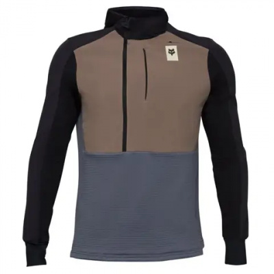 Fox Defend Thermal LS Hoodie Ash