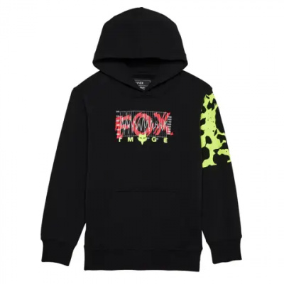 Fox Energy Youth Pullover Fleece Hoodie Black
