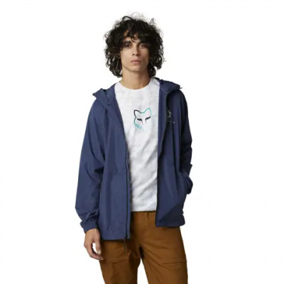 Fox Finisher Windbreaker Jacket Deep Cobalt
