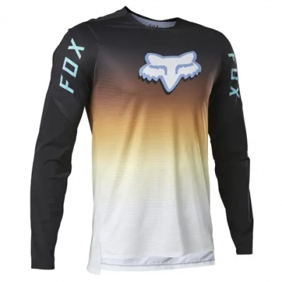 Fox Flexair RS Park LS MTB Jersey Burnt Orange