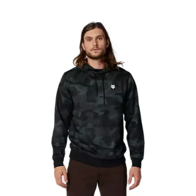 Fox Fox Head Camo Pullover Hoodie Black Camo