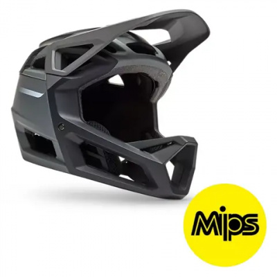 Fox Proframe Rizer Full Face MIPS MTB Helmet Dark Shadow Grey