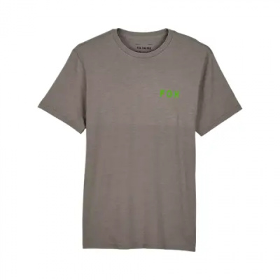Fox Taunt Premium Short Sleeve Tee Heather Graphite Grey