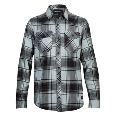 Fox Traildust Flannel Shirt Gunmetal