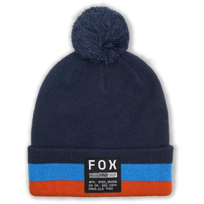 FoxFracture Pom Beanie Midnight Navy