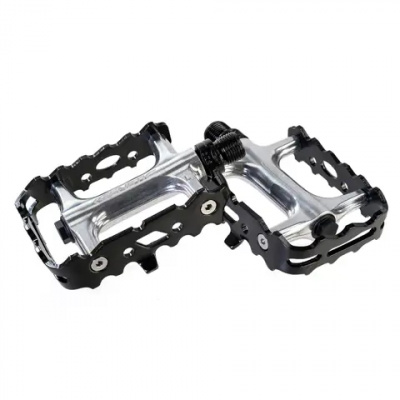 Genetic Pro MTB Flat Pedal 9 or 16inch in Black or Silver