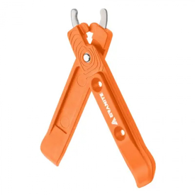 Granite TALON Tyre Lever With Stainless Chain Removing Tips Orange