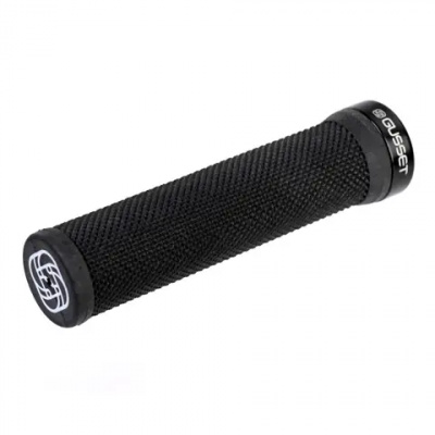 Gusset Single File Lock-on Grip 133mm Black