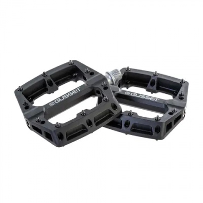 Gusset Slim Jim Nylon MTB/BMX Pedal 9/16in Black