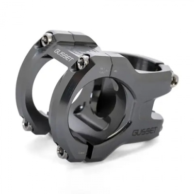Gusset TS Stem 35mmx32mmx0 Degree Grey