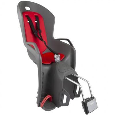 Hamax Amiga Child Bike Seat Dark Grey/Red