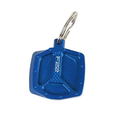 Hope F22 Pedal Keyring Blue