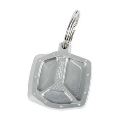 Hope F22 Pedal Keyring Silver