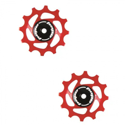 Hope Jockey Wheels Pair 12 Tooth Red