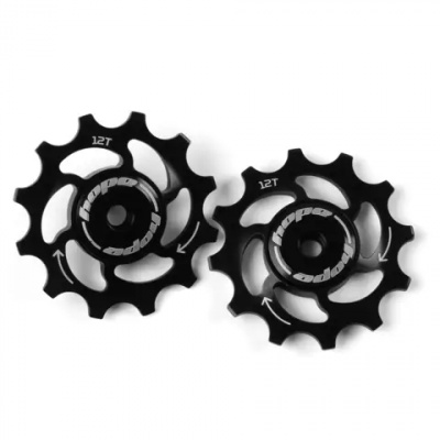 Hope Jockey Wheels Pair 12T Black
