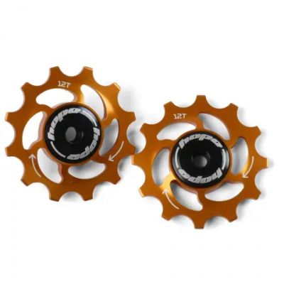 Hope Jockey Wheels Pair 12T Orange