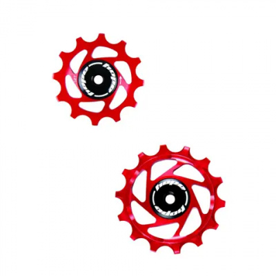 Hope Jockey Wheels Pair 12T Red
