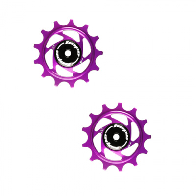 Hope Jockey Wheels Pair 13T Purple