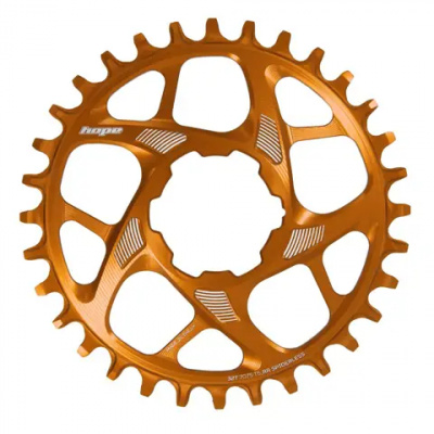 Hope R22 Spiderless Standard Chainring Orange