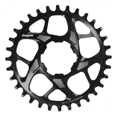 Hope R22 Spiderless Standard Retainer Ring Black