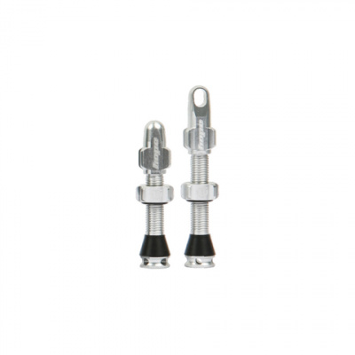Hope Tubeless Valve Pair 40 and 60mm Silver