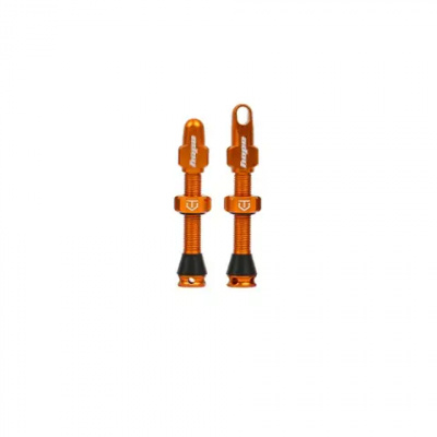 Hope Tubeless Valve Pair Orange