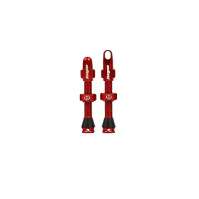 Hope Tubeless Valve Pair Red