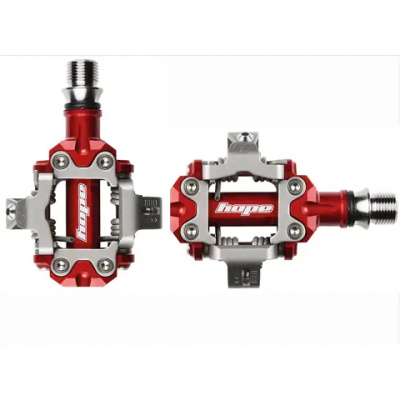 Hope Union Race Clip Pedals Red