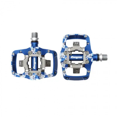 Hope Union Trail Mountain Bike Clipless Pedals Blue