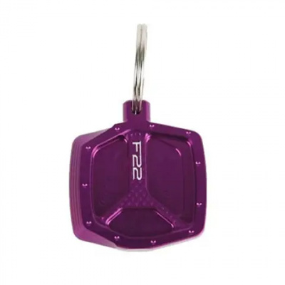 Hope f22 Pedal Keyring Purple