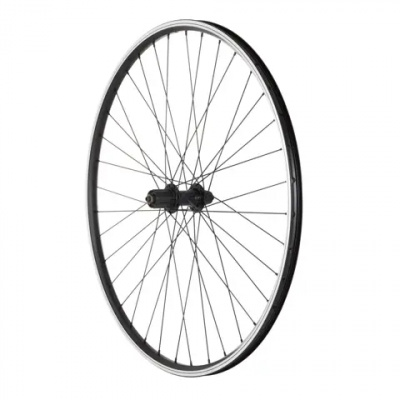 M Part Hybrid Quick Release Cassette Rear 700c Wheel Black