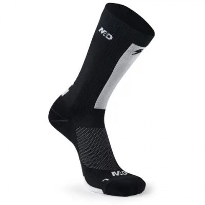 M2O Ride Fast Crew Plus Compression Socks Black
